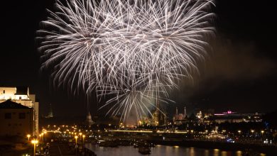 Photo of — Праздничный фейерверк на набережной